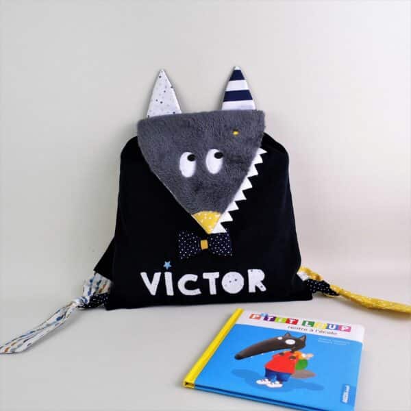 Sac à dos enfant personnalisé Victor